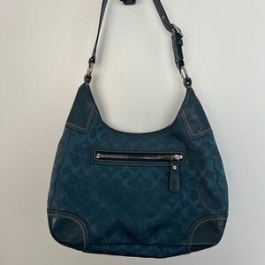 Coach Signature Hampton Hobo Shoulder Bag